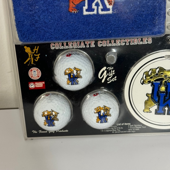 UK Wildcats Personalized Golf Collectable Gift Set - Picture 2 of 10
